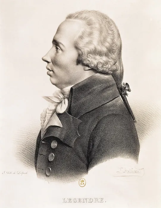 Framed Print : Legendre, Adrien-Marie (1752-1833). French mathematician. Litography. FRANCE. Paris. National Library. AISA / Everett Collection**US SALES ONLY**