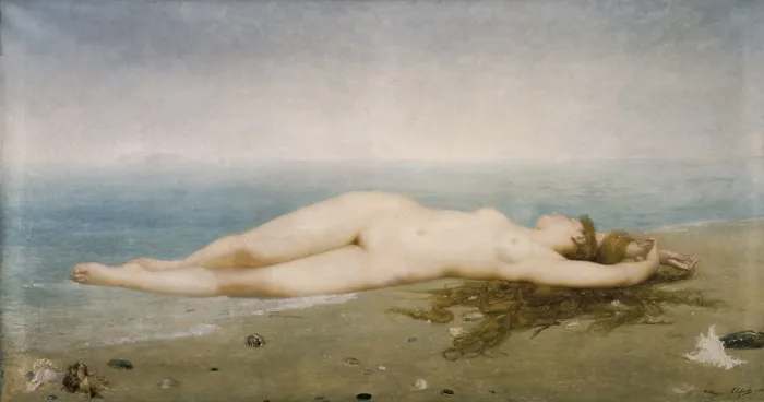 Framed Print : LEGENDRELonce (1831-1893). Primle. Capri. 1864. Oil on canvas. BELGIUM. Tournai. Fine Arts Museum. AISA / Everett Collection (84727)**US SALES ONLY**