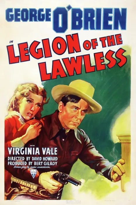 Framed Print : LEGION OF THE LAWLESS, US poster art, from left: Virginia Vale, George O'Brien, 1940 Framed Print : LEGION OF THE LAWLESS, US poster art, from left: Virginia Vale, George O'Brien, 1940