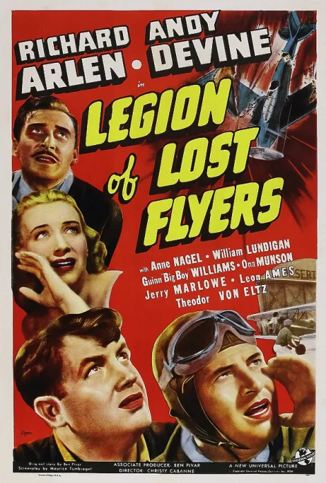 Framed Print : LEGION OF LOST FLYERS, US poster art, from top left: Leon Ames, Anne Nagel, Andy Devine, Richard Arlen, 1939 Framed Print : LEGION OF LOST FLYERS, US poster art, from top left: Leon Ames, Anne Nagel, Andy Devine, Richard Arlen, 1939