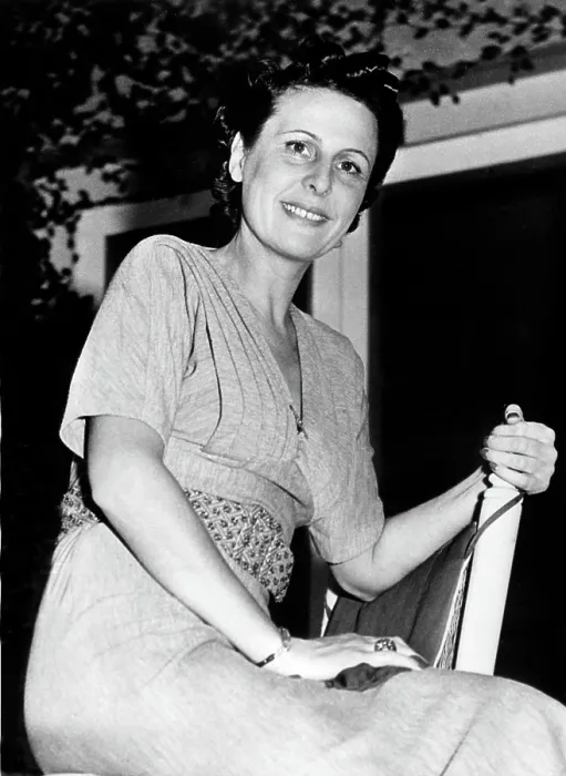 Framed Print : Leni Riefenstahl visits Hollywood, CA. 11 / 30 / 1938