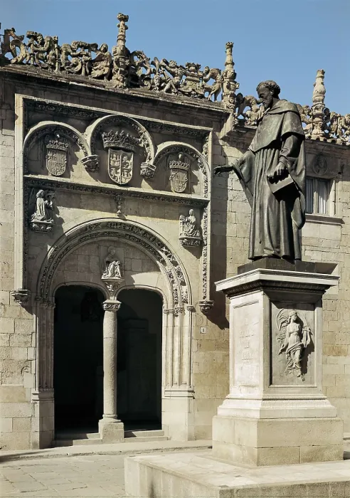Framed Print : LEON, Fray Luis de (1528-1591). Statue of Fray Luis de Leon. Sculpture on bronze. SPAIN. CASTILE AND LEON. Salamanca. University of Salamanca Framed Print : LEON, Fray Luis de (1528-1591). Statue of Fray Luis de Leon. Sculpture on bronze. SPAIN. CASTILE AND LEON. Salamanca. University of Salamanca