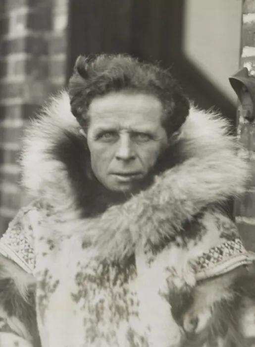 Framed Print : Leonhard Seppala, winner of the first annual sled dog race held at Lake Placid, Jan 23, 1928