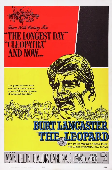 Framed Print : THE LEOPARD, (aka IL GATTOPARDO), US poster art, Burt Lancaster, 1963. TM & Copyright 20th Century-Fox Film Corp. All rights reserved / courtesy Everett Collection Framed Print : THE LEOPARD, (aka IL GATTOPARDO), US poster art, Burt Lancaster, 1963. TM & Copyright 20th Century-Fox Film Corp. All rights reserved / courtesy Everett Collection