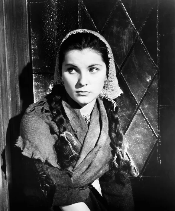 Framed Print : LES MISERABLES, Debra Paget, 1952. TM & copyright 20th Century Fox Film Corp. All rights reserved / courtesy Everett Collection