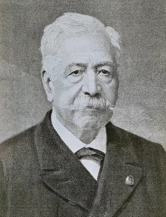 Framed Print : Lesseps, Ferdinand, vicomte de (1805-1894). French diplomat, maker of the Suez Canal (1859-1869). AISA / Everett Collection**US SALES ONLY** Framed Print : Lesseps, Ferdinand, vicomte de (1805-1894). French diplomat, maker of the Suez Canal (1859-1869). AISA / Everett Collection**US SALES ONLY**