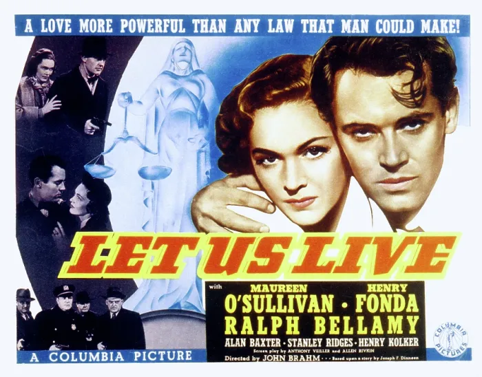 Framed Print : LET US LIVE, Maureen O'Sullivan, Henry Fonda, 1939 Framed Print : LET US LIVE, Maureen O'Sullivan, Henry Fonda, 1939