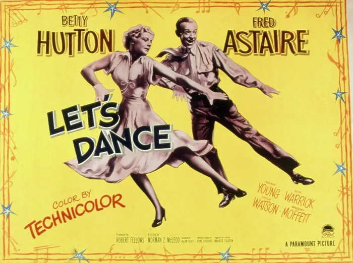 Framed Print : LET'S DANCE, Betty Hutton, Fred Astaire, 1950