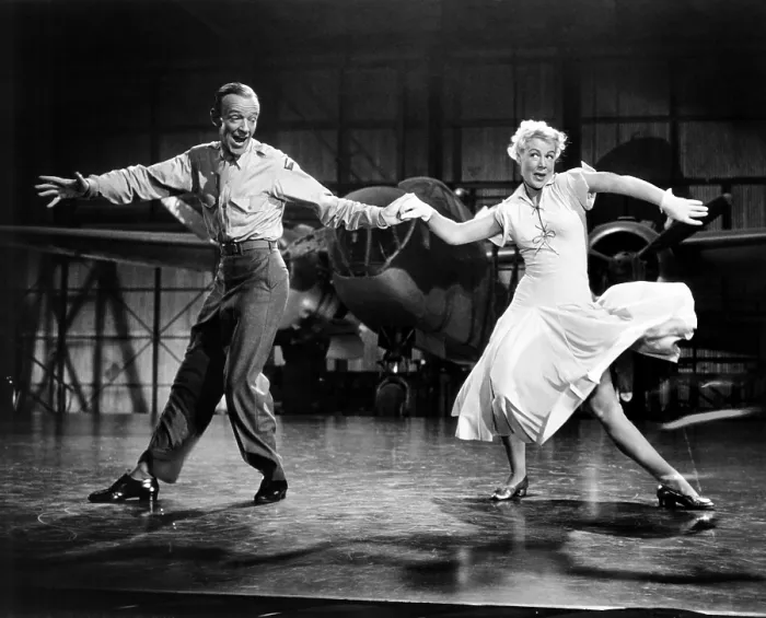 Framed Print : LET'S DANCE, from left, Fred Astaire, Betty Hutton, 1950 Framed Print : LET'S DANCE, from left, Fred Astaire, Betty Hutton, 1950