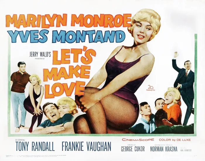 Framed Print : LET'S MAKE LOVE, Frankie Vaughan, Marilyn Monroe, Yves Montand, 1960, TM & Copyright (c) 20th Century Fox Film Corp. All rights reserved