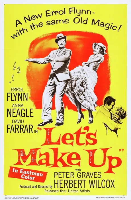 Framed Print : LET'S MAKE UP, (aka LILACS IN THE SPRING), poster, Errol Flynn, Anna Neagle, 1954