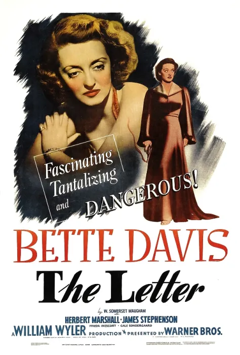 Framed Print : THE LETTER, Bette Davis, 1940