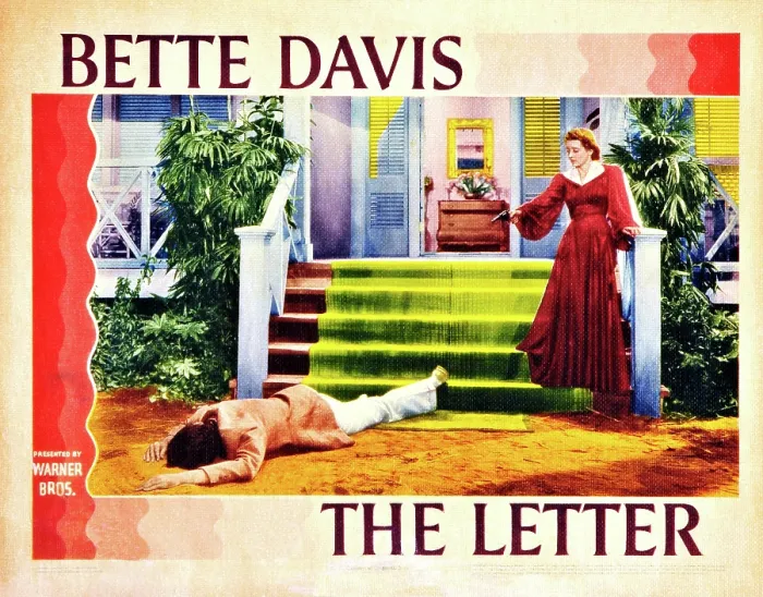 Framed Print : THE LETTER, US lobbycard, David Newell, Bette Davis, 1940