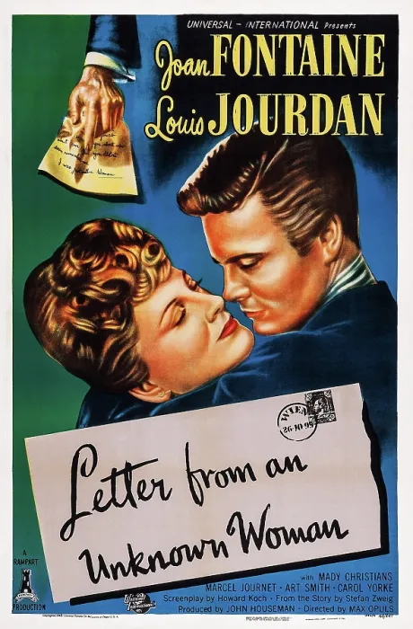 Framed Print : LETTER FROM AN UNKNOWN WOMAN, US poster, Joan Fontaine, Louis Jourdan, 1948 Framed Print : LETTER FROM AN UNKNOWN WOMAN, US poster, Joan Fontaine, Louis Jourdan, 1948