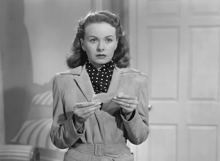 Framed Print : A LETTER TO THREE WIVES, Jeanne Crain, 1949, TM & Copyright 20th Century Fox Film Corp. / courtesy Everett Collection