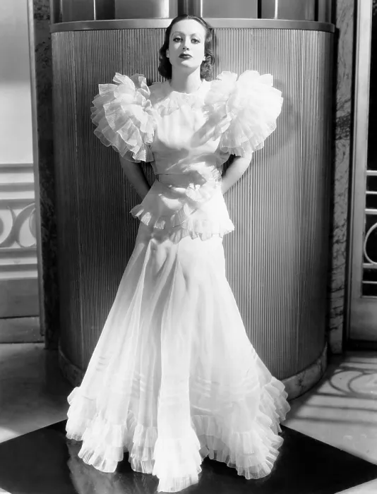 Framed Print : LETTY LYNTON, Joan Crawford, in a gown by Adrian, 1932 Framed Print : LETTY LYNTON, Joan Crawford, in a gown by Adrian, 1932