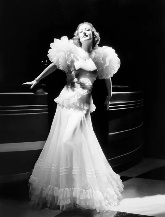 Framed Print : LETTY LYNTON, Joan Crawford, in a gown by Adrian, 1932 Framed Print : LETTY LYNTON, Joan Crawford, in a gown by Adrian, 1932