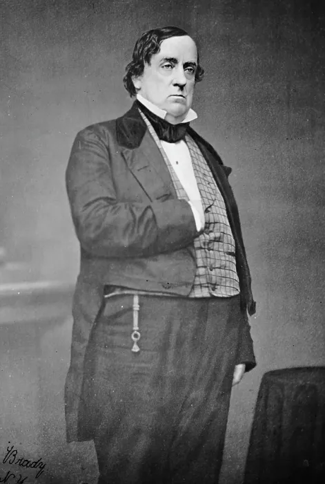 Framed Print : Lewis Cass, Democratic presidential candidate for 1848. Secretary of War for Andrew Jackson, he implemented the Indian Removal Act. ca. 1850s. Mathhew Brady Studio