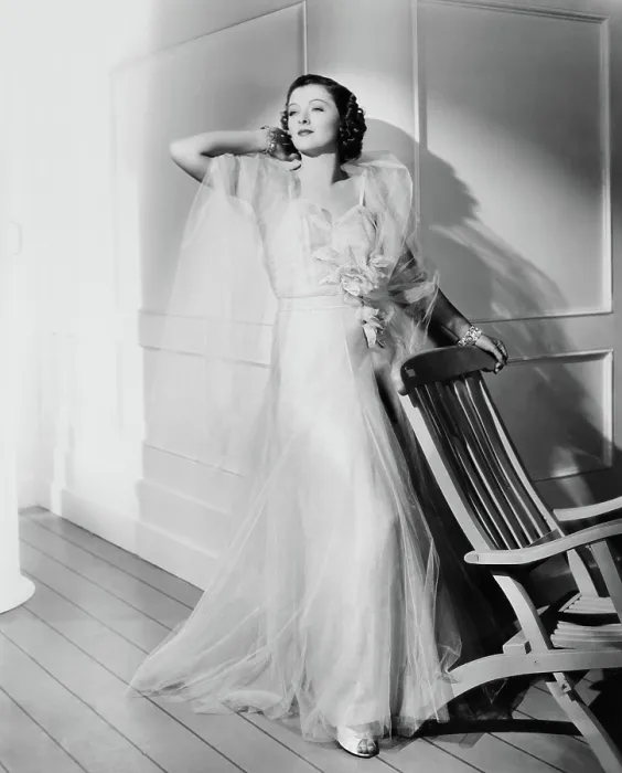 Framed Print : LIBELED LADY, Myrna Loy, 1936