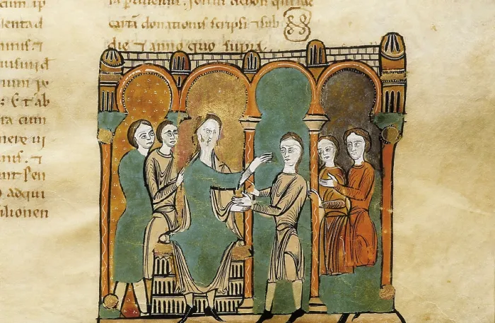 Framed Print : Liber Feudorum Maior. end 12th c. Royal cartulary carried out after Alfonso the Chaste's order. Folio 61, lower part. Romanesque art. Miniature Painting. SPAIN. Barcelona Framed Print : Liber Feudorum Maior. end 12th c. Royal cartulary carried out after Alfonso the Chaste's order. Folio 61, lower part. Romanesque art. Miniature Painting. SPAIN. Barcelona