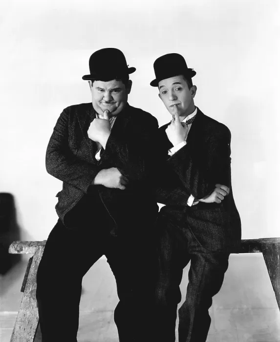 Framed Print : LIBERTY, from left: Oliver Hardy, Stan Laurel, 1929