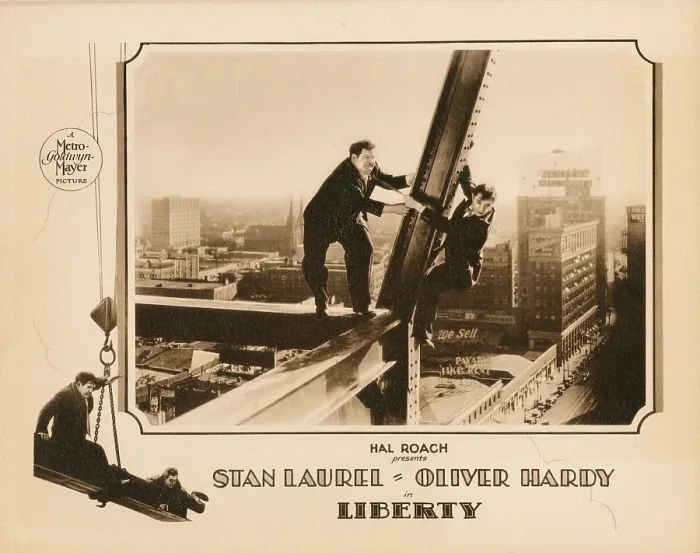 Framed Print : LIBERTY, lobbycard, from left, Oliver Hardy, Stan Laurel, 1929 Framed Print : LIBERTY, lobbycard, from left, Oliver Hardy, Stan Laurel, 1929