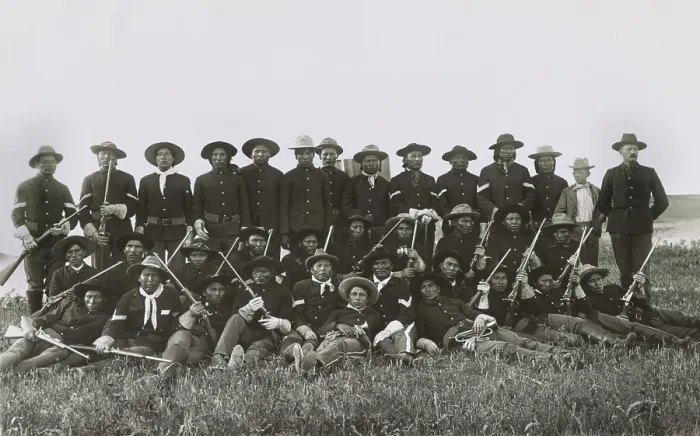 Framed Print : Lieut. John Pershing, Commander, with his Troop B Ogallala Sioux Indian Scouts, US Cavalry, 1891 Framed Print : Lieut. John Pershing, Commander, with his Troop B Ogallala Sioux Indian Scouts, US Cavalry, 1891