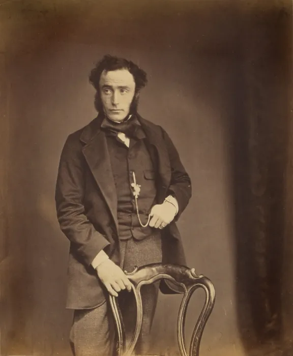 Framed Print : Lieutenant Colonel Clarke Kennedy, of the 18th Royal Irish Regiment of Foot, photograph by Roger Fenton, 1855