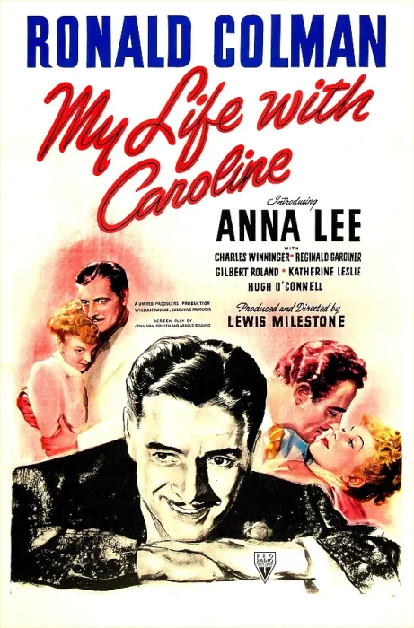 Framed Print : MY LIFE WITH CAROLINE, US poster, Ronald Colman, Anna Lee, 1941