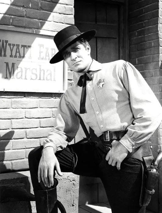 Framed Print : THE LIFE AND LEGEND OF WYATT EARP, Hugh O'Brian, 1955-61