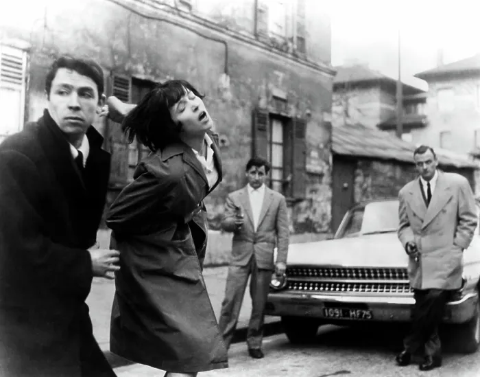 Framed Print : MY LIFE TO LIVE, (aka VIVRE SA VIE), Anna Karina (center), 1962