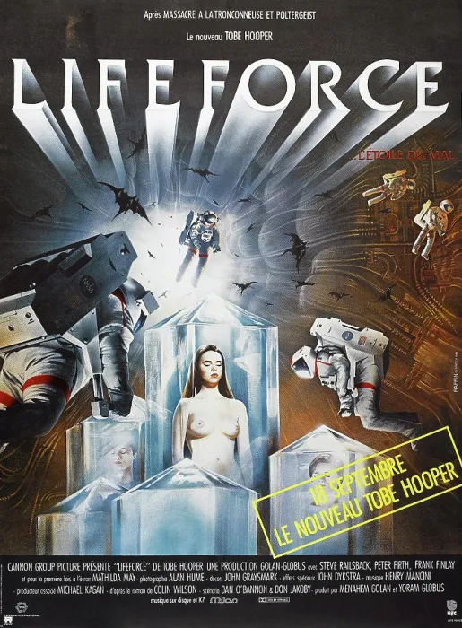 Framed Print : LIFEFORCE, French poster, 1985. Cannon Films / courtesy Everett Collection Framed Print : LIFEFORCE, French poster, 1985. Cannon Films / courtesy Everett Collection