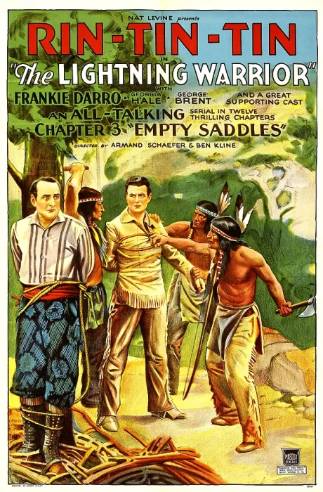 Framed Print : THE LIGHTNING WARRIOR, George Brent in Chapter 3: Empty Saddles, 1931