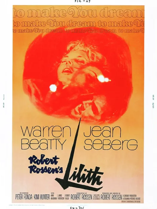 Framed Print : LILITH, US poster, Jean Seberg (top), Warren Beatty, 1964 Framed Print : LILITH, US poster, Jean Seberg (top), Warren Beatty, 1964
