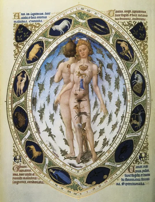 Framed Print : LIMBOURGJean (ca. 1370-1416); LIMBOURGHerman (ca. 1370-1416); LimburgPol de (?-h.1416). The Richly decorated Hours of the Duke of Berry. ca. 1440. Illustration