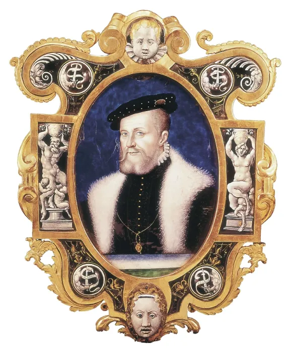 Framed Print : Limosin or Limousin, Leonard (c. 1505-c. 1575). Portrait of the Constable of Montmorency. 1556. Renaissance art. Cinquecento. Enamel. FRANCE. Paris. Louvre Museum Framed Print : Limosin or Limousin, Leonard (c. 1505-c. 1575). Portrait of the Constable of Montmorency. 1556. Renaissance art. Cinquecento. Enamel. FRANCE. Paris. Louvre Museum