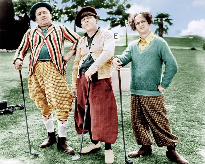 Framed Print : THREE LITTLE BEERS, from left: Curly Howard, Moe Howard, Larry Fine [the Three Stooges], 1935