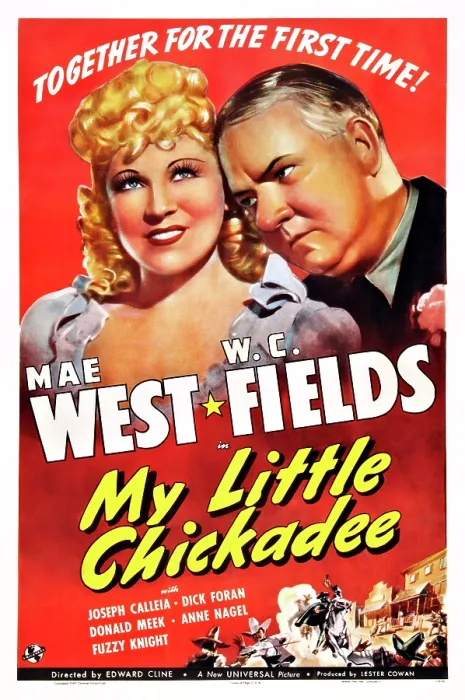 Framed Print : MY LITTLE CHICKADEE, from left: Mae West, W.C. Fields, 1940 Framed Print : MY LITTLE CHICKADEE, from left: Mae West, W.C. Fields, 1940