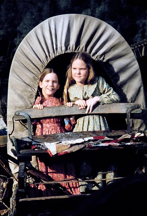 Framed Print : LITTLE HOUSE ON THE PRAIRIE, Melissa Gilbert, Melissa Sue Anderson, 1974-83 Framed Print : LITTLE HOUSE ON THE PRAIRIE, Melissa Gilbert, Melissa Sue Anderson, 1974-83
