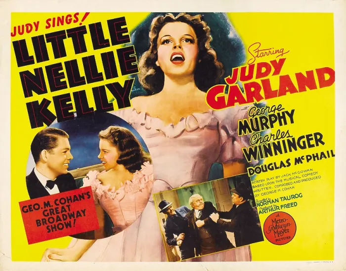 Framed Print : LITTLE NELLIE KELLY, from left: George Murphy, Judy Garland, center: Judy Garland, bottom inset center: Charles Winninger, 1940 Framed Print : LITTLE NELLIE KELLY, from left: George Murphy, Judy Garland, center: Judy Garland, bottom inset center: Charles Winninger, 1940