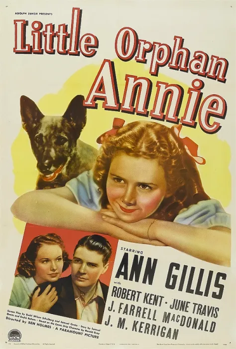 Framed Print : LITTLE ORPHAN ANNIE, top: Ann Gillis, bottom from left: June Travis, Robert Kent, 1938 Framed Print : LITTLE ORPHAN ANNIE, top: Ann Gillis, bottom from left: June Travis, Robert Kent, 1938