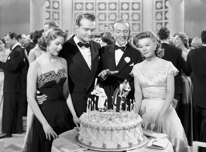 Framed Print : THREE LITTLE WORDS, Arlene Dahl, Red Skelton, Fred Astaire, Vera-Ellen, 1950 Framed Print : THREE LITTLE WORDS, Arlene Dahl, Red Skelton, Fred Astaire, Vera-Ellen, 1950