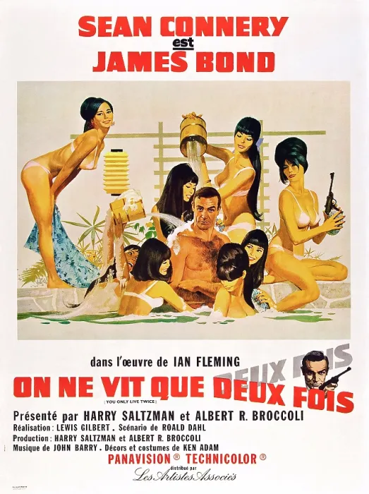 Framed Print : YOU ONLY LIVE TWICE, (aka ON NE VIT QUE DEUX FOIS), Sean Connery, 1967 Framed Print : YOU ONLY LIVE TWICE, (aka ON NE VIT QUE DEUX FOIS), Sean Connery, 1967