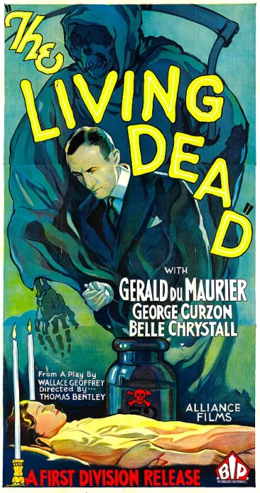 Framed Print : THE LIVING DEAD, (aka THE SCOTLAND YARD MYSTERY), 1934