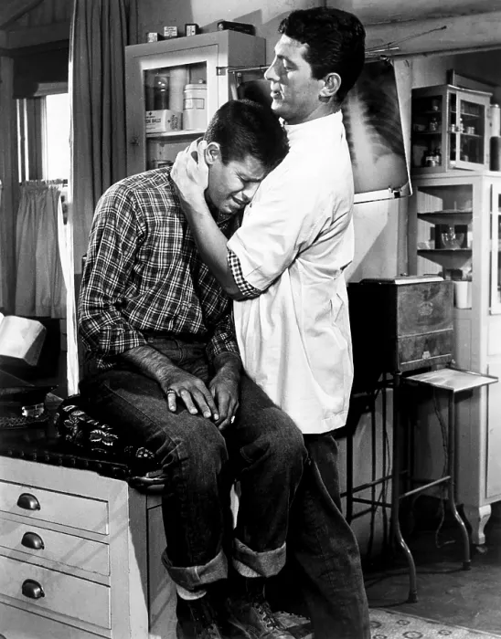 Framed Print : LIVING IT UP, from left, Jerry Lewis, Dean Martin, 1954 Framed Print : LIVING IT UP, from left, Jerry Lewis, Dean Martin, 1954