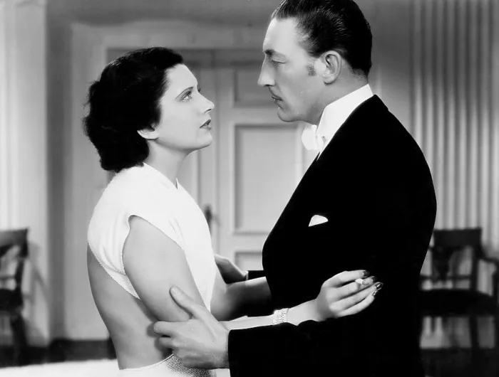 Framed Print : LIVING ON VELVET, from left, Kay Francis, Warren William, 1935