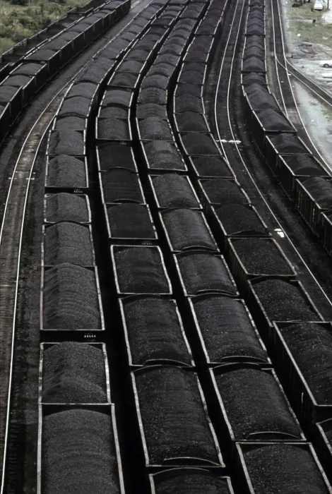 Framed Print : Loaded coal cars sit in the rail yards at Danville West Virginia near Charleston. April 1974 Framed Print : Loaded coal cars sit in the rail yards at Danville West Virginia near Charleston. April 1974