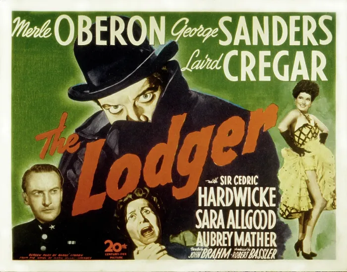 Framed Print : THE LODGER, Laird Cregar, George Sanders, Merle Oberon, 1944. TM and Copyright (c) 20th Century Fox Film Corp. All rights reserved. Courtesy: Everett Collection