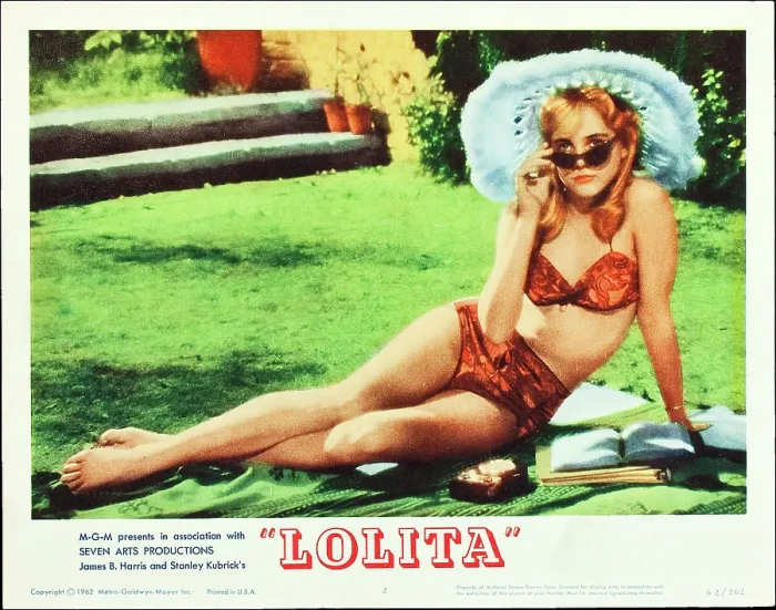 Framed Print : LOLITA, Sue Lyon on lobbycard, 1962 Framed Print : LOLITA, Sue Lyon on lobbycard, 1962
