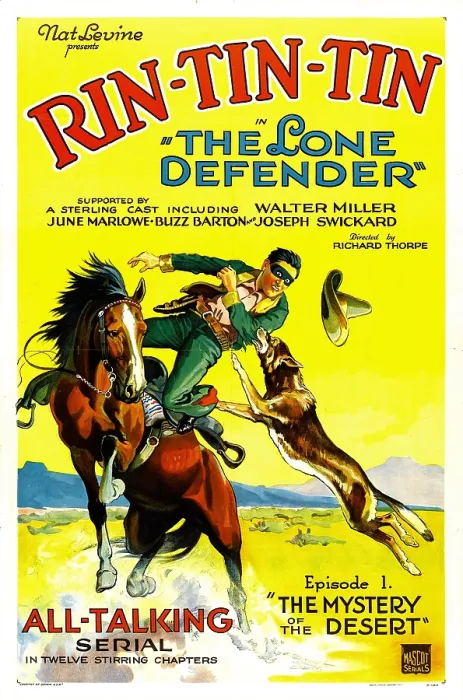 Framed Print : THE LONE DEFENDER, right: Rin-Tin-Tin in Chapter 1: The Mystery of the Desert, 1930